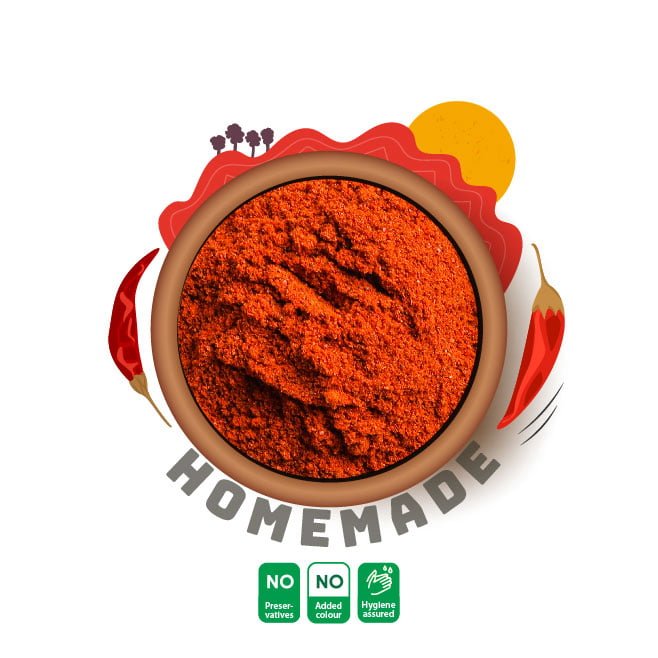 Red Chilli Powder by Mudhome