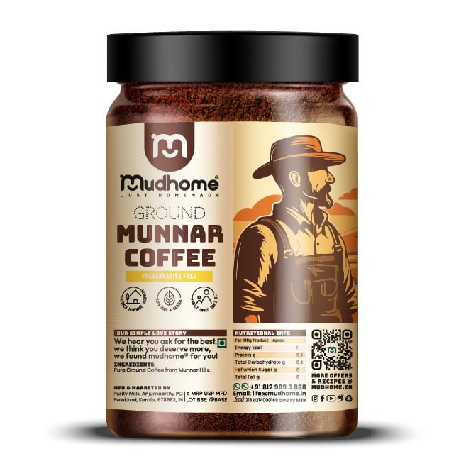 Munnar Coffee powder by Mudhome®